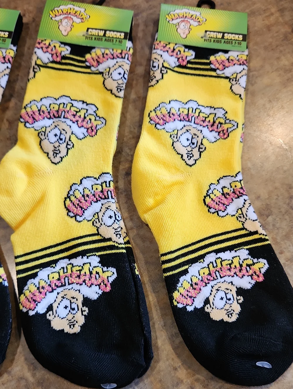 4 Pair Of Warhead Socks